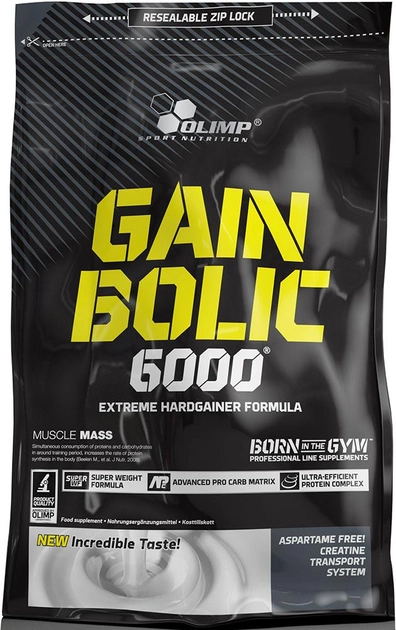 Гейнер Olimp Gain Bolic 6000 1 кг Ваніль (5901330038020) - зображення 1