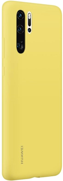 Etui Huawei Silicone Case do P30 Pro Yellow (6901443273065) - obraz 1