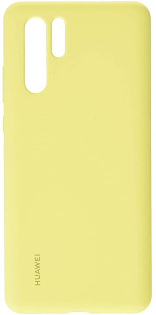 Etui Huawei Silicone Case do P30 Pro Yellow (6901443273065) - obraz 2