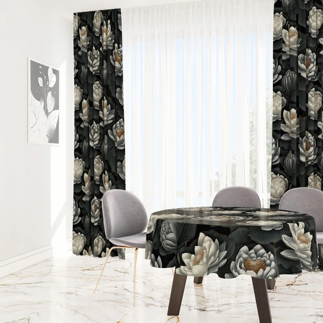 Готова напівзатемнювальна штора Soovi Home 140 х 250 см на тасьмі Lotus (14559876046) - Фото 4 Готова напівзатемнювальна штора Soovi Home 140 х 250 см на тасьмі Lotus (14559876046) - изображение 4