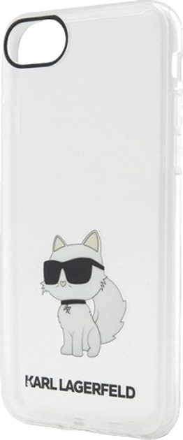 Панель Karl Lagerfeld Ikonik Choupette do Apple iPhone 7/8 Transparent (3666339118839) - зображення 2