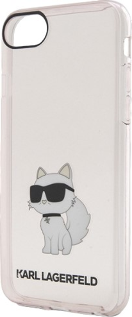 Etui Karl Lagerfeld Ikonik Choupette do Apple iPhone 7/8 Pink (3666339118846) - obraz 2