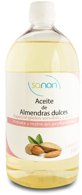 Олія для тіла Sanon Aceite De Almendras Dulces 1000 мл (8436556084782) - зображення 1