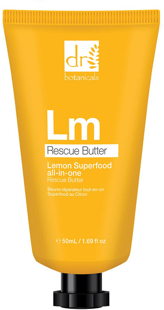 Олія для тіла Dr. Botanicals Lemon Superfood All-In-One Rescue Butter 50 мл (637665743029) - зображення 1