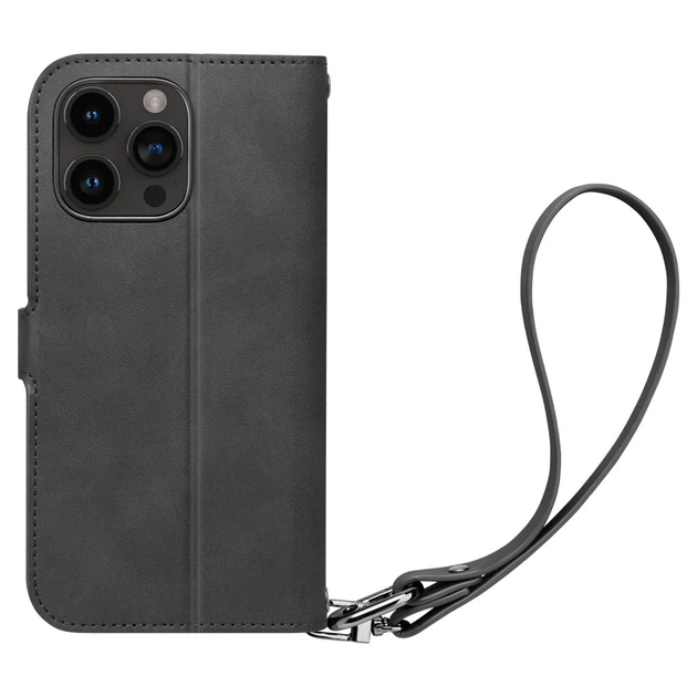 Чехол-книжка Spigen Wallet S Pro для iPhone 15 Pro Black (ACS06740) - изображение 4