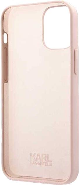 Панель Karl Lagerfeld Silicone Choupette do Apple iPhone 12 /12 Pro Pink (3666339119041) - зображення 2