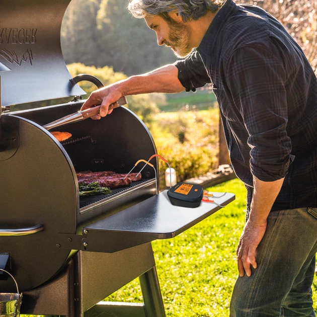 BBQ термометр Inkbird IBBQ-4T цифровий Wi-Fi на 4 щупи професійний розумний із додатком магнітний - Фото 7 BBQ термометр Inkbird IBBQ-4T цифровий Wi-Fi на 4 щупи професійний розумний із додатком магнітний - изображение 7
