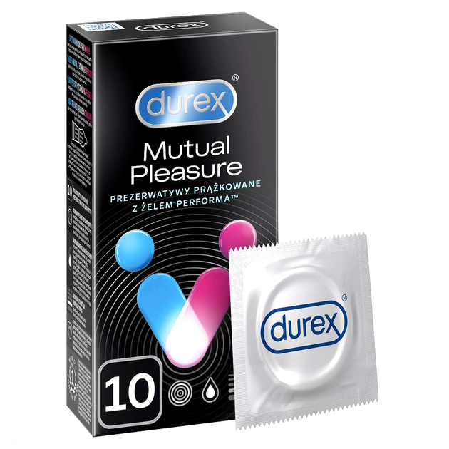 Prezerwatywy Durex Mutual Pleasure 10 szt (5052197004984) - obraz 1