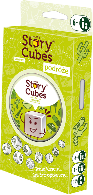Gra planszowa Rebel Story Cubes: Podróże (3558380077145) - obraz 1
