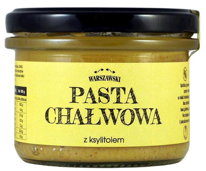 Pasta Chałwowa Baton Warszawski z Ksylitolem 190 g (5906395341368) - obraz 1