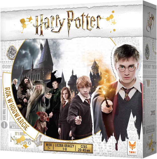 Gra planszowa Rebel Harry Potter Rok w Hogwarcie (5902650616561) - obraz 1