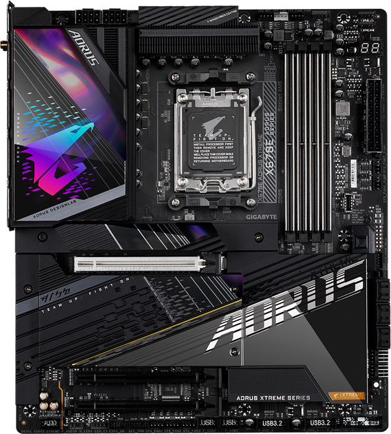 Материнська плата Gigabyte X670E Aorus Xtreme (sAM5, AMD X670, PCI-Ex16) - зображення 1