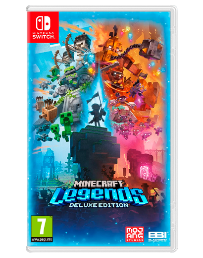 Гра Nintendo Switch Minecraft Legends Deluxe Edition Російські Субтитри - Фото 1 Гра Nintendo Switch Minecraft Legends Deluxe Edition Російські Субтитри - зображення 1