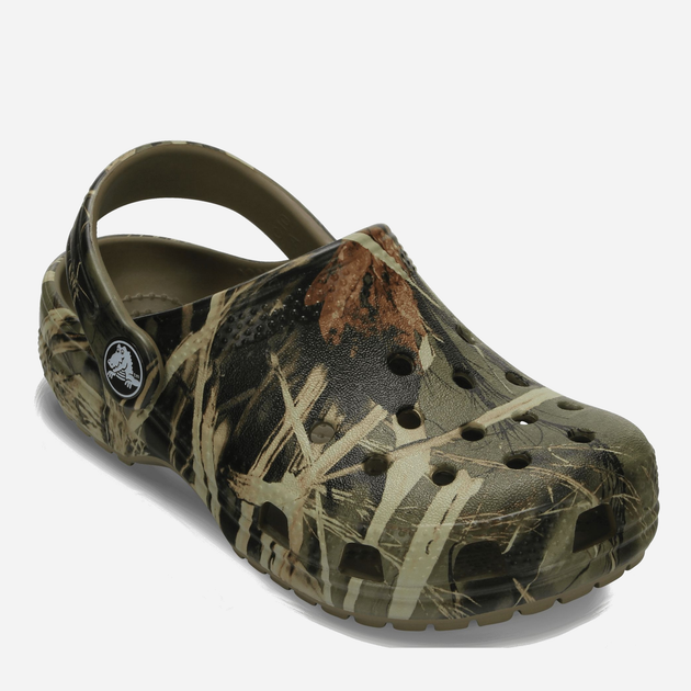 Дитячі крокси-сабо для хлопичка Crocs Classic Realtree Clog KCR207093 30-31 Болотні (191448709782) - зображення 3