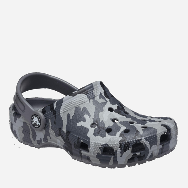 Дитячі крокси-сабо для хлопичка Crocs Classic Camo Clog TCR207593 23-24 Камуфляжні (191448896581) - зображення 3