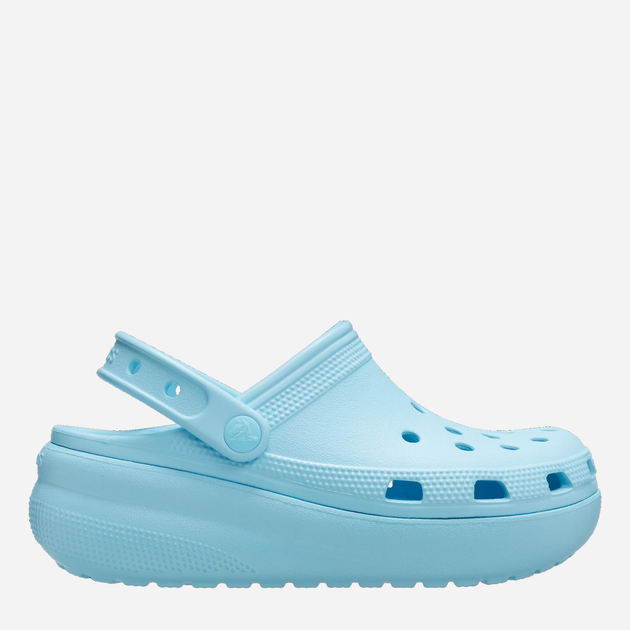 Дитячі крокси для дівчинки Crocs Classic Crocs Cutie Clog KCR207708 34-35 Блакитні (196265221813) - зображення 1