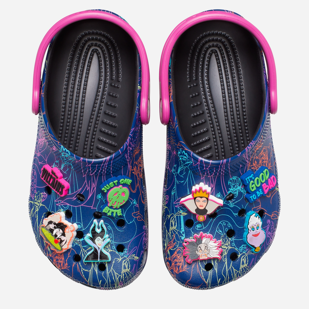 Дитячі крокси для дівчинки Crocs Classic Disney Villains Clog KCR207722 29-30 Сині (191448955684) - зображення 3