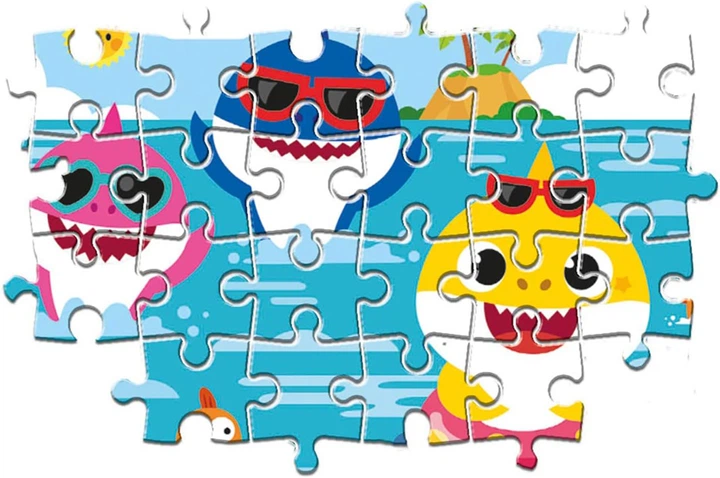 Puzzle Clementoni Baby Shark seria MAXI 24 elementy (8005125285198) - obraz 3