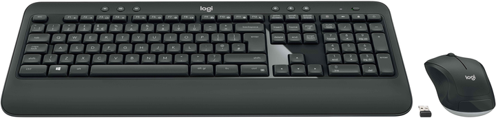 Комплект бездротовий Logitech MK540 USB 2.4 GHz Black (920-008675) - зображення 2