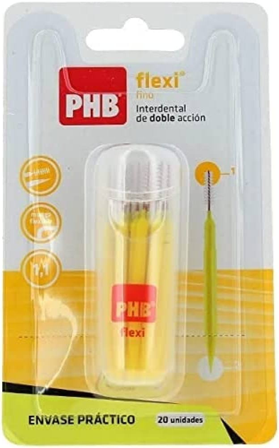 Міжзубні щітки PHB Interdental Flexi Fino 20 шт (8437010511745) - зображення 1