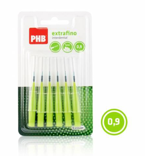 Szczoteczki międzyzębowe PHB Interdental Extrafino 6 szt (8437010509254) - obraz 2