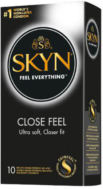 Prezerwatywy Unimil Skyn Close Feel ultracienkie prezerwatywy 10 szt (5011831099250) - obraz 1