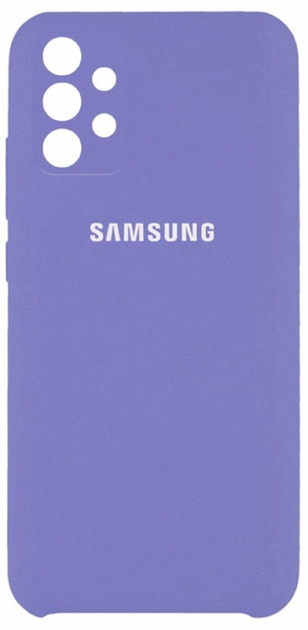 Etui Goospery Mercury Silicone do Samsung Galaxy A32 LTE Lawendowy szary (8809803418775) - obraz 1