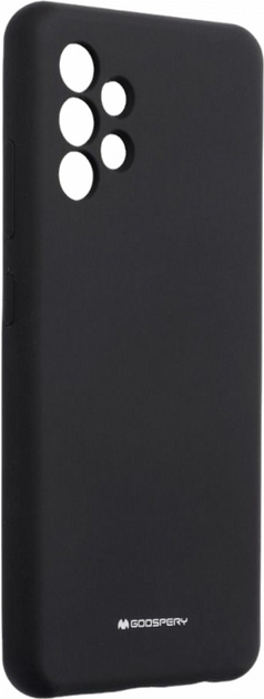 Панель Goospery Mercury Silicone для Samsung Galaxy A32 LTE Black (8809803418744) - зображення 1