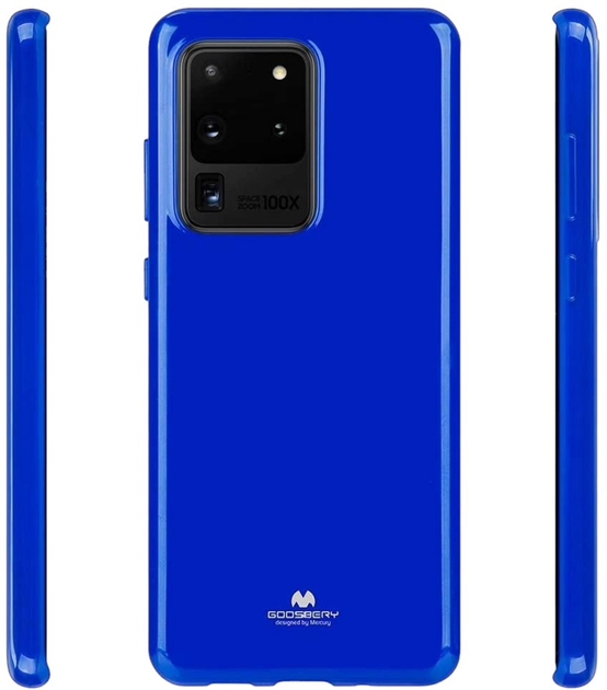 Etui Goospery Mercury Silicone do Samsung Galaxy S20 Ultra Navy (8809685000877) - obraz 2
