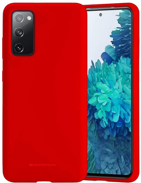 Etui Goospery Mercury Soft do Samsung Galaxy S20 FE Czerwony (8809762008154) - obraz 1