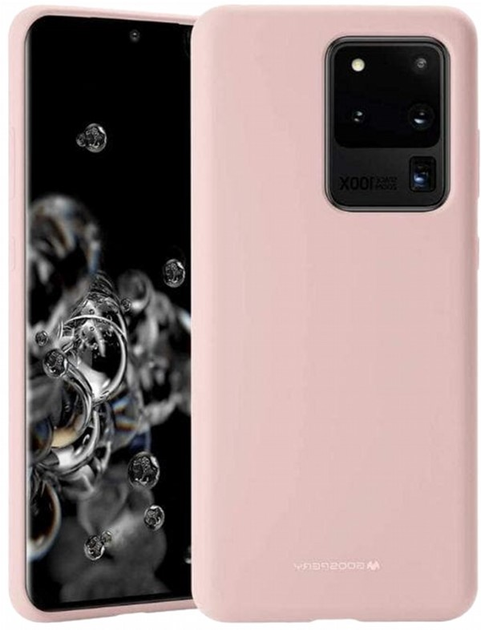 Панель Goospery Mercury Soft для Samsung Galaxy S20 Ultra Pink Sand (8809684999776) - зображення 1