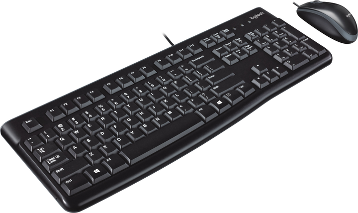 Комплект дротовий Logitech MK120 USB Black (920-002562) - зображення 5