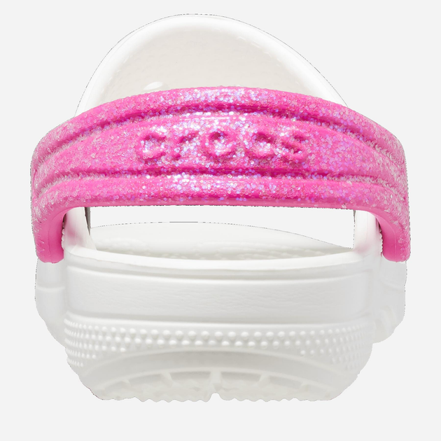 Sandały dziecięce dla dziewczynki Crocs Classic Embellished Sandal TCR207803 25-26 Białe (196265224098) - obraz 4