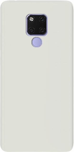 Etui Goospery Mercury Soft do Huawei Mate 20 Biały (8809640694219) - obraz 1