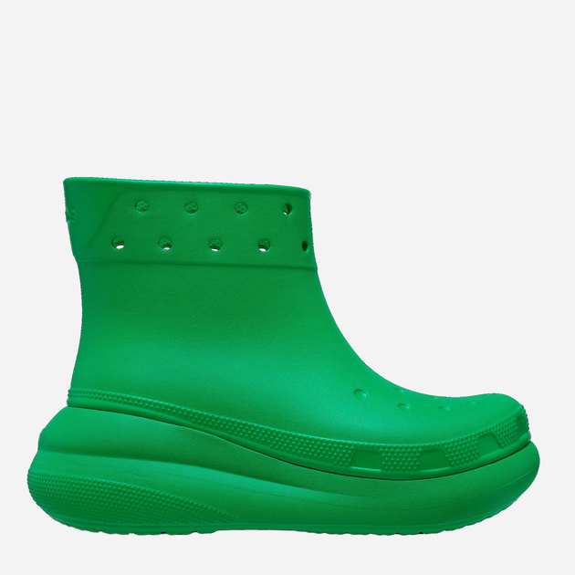 Kalosze dziecięce Crocs Classic Crush Rain Boot CR207946 33-34 Zielone (196265157174) - obraz 1