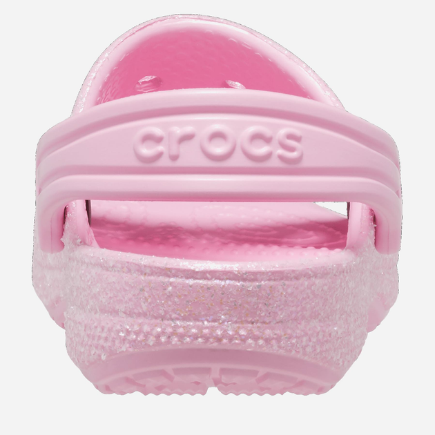 Дитячі сандалії для дівчинки Crocs Classic Crocs Glitter Sandal TCR207983 23-24 Рожеві (196265256273) - зображення 4