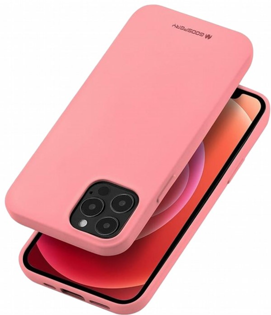 Etui Goospery Mercury Soft do Apple iPhone 13 Pro Różowy (8809824770586) - obraz 3