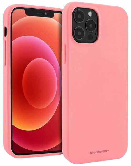 Панель Goospery Mercury Soft для Apple iPhone 13 Pro Max Pink (8809824771873) - зображення 1