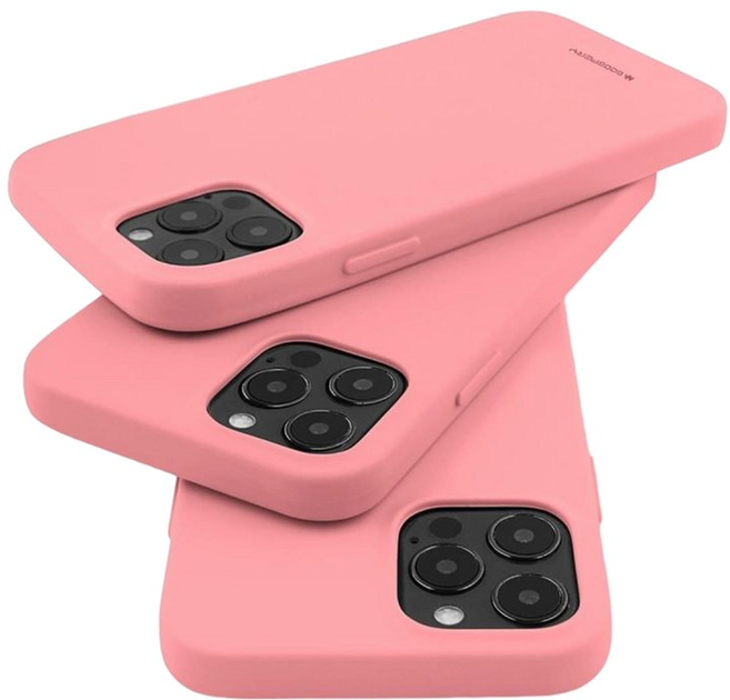 Панель Goospery Mercury Soft для Apple iPhone 13 Pro Max Pink (8809824771873) - зображення 3