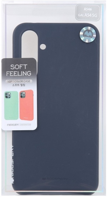 Панель Goospery Mercury Soft для Samsung Galaxy A54 Midnight Blue (8809887885661) - зображення 2