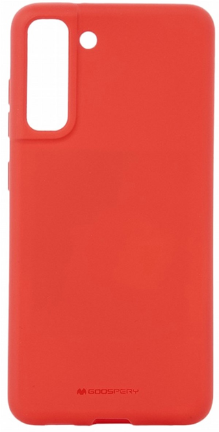 Панель Goospery Mercury Soft для Samsung Galaxy S21 FE Red (8809821456506) - зображення 1
