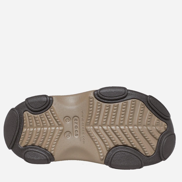 Дитячі крокси для хлопичка Crocs All Terrain Fisherman TCR208351 25-26 Коричневі (196265353712) - зображення 5
