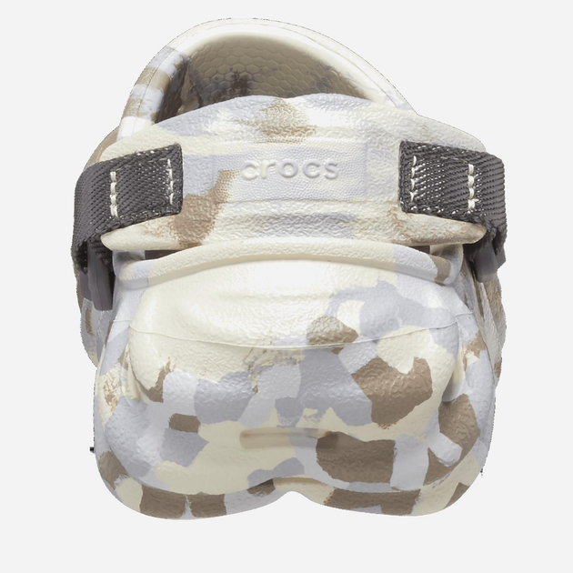 Дитячі крокси-сабо для хлопичка Crocs Echo Marbled Clog TCR208466 22-23 Бежеві (196265300297) - зображення 4