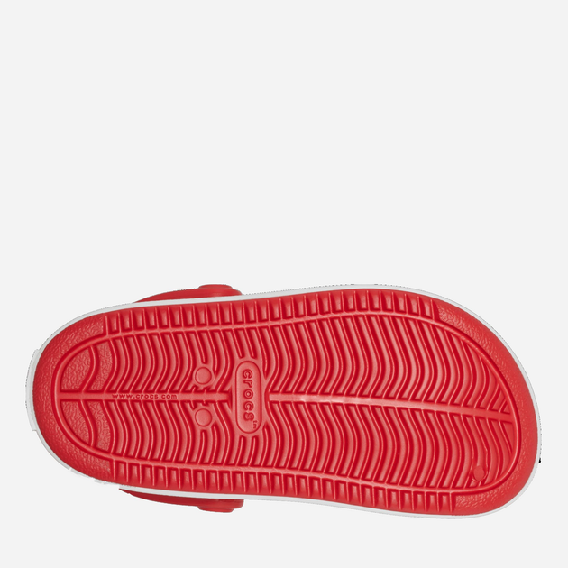 Дитячі крокси для хлопичка Crocs Off Court Clog KCR208477 30-31 Червоні (196265325078) - зображення 5