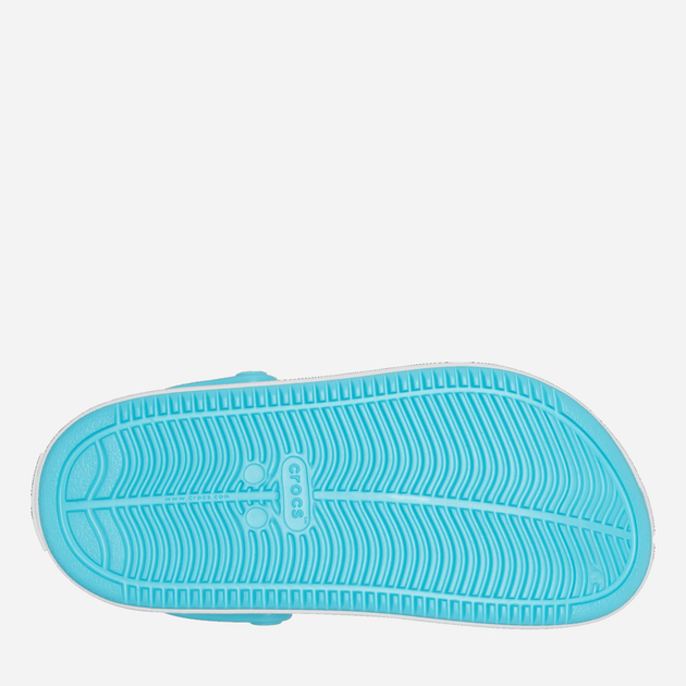 Chodaki dziecięce dla dziewczynki Crocs Off Court Clog KCR208477 33-34 Niebieskie (196265325009) - obraz 5