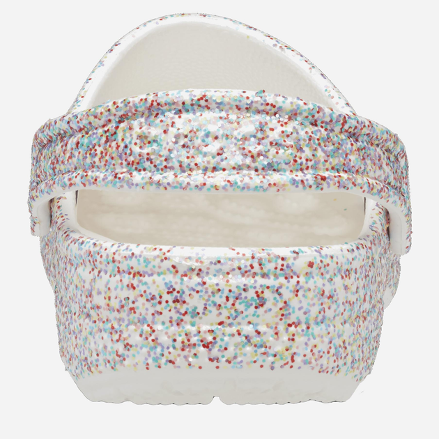 Chodaki dziecięce dla dziewczynki Crocs Classic Sprinkle Glitter Clogt CR208571 23-24 Białe (196265326112) - obraz 4