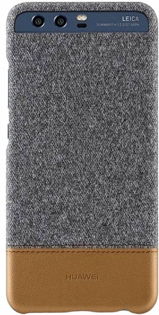 Панель Huawei Leather Felt Backcover для P10 Light Grey (6901443158928) - зображення 1