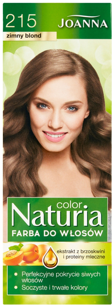Farba do włosów Joanna Naturia Color 215 Zimny Blond 100 ml (5901018015367) - obraz 1