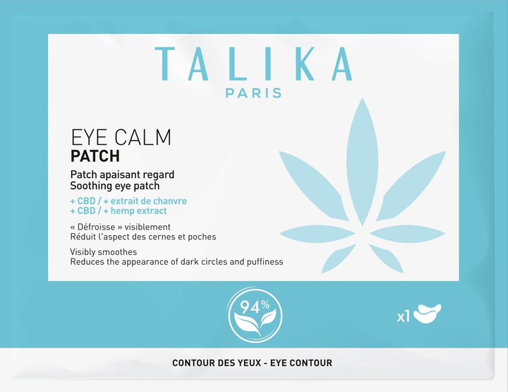 Łaty pod oczy Talika Eye Calm Patch 2 szt (3139432553277) - obraz 1