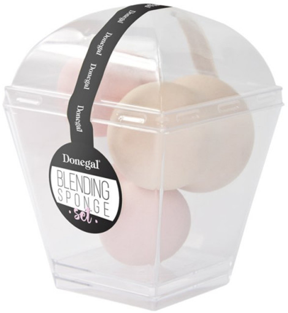 Zestaw gąbek do makijażu 1 + 3 Donegal Blending Sponge 4337 (5907549243378) - obraz 1